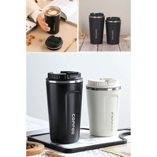 Munico Kamp Sporcu Coffee Şık Tasarım Termos Evde Yap Iç Tüm Gün Sıcaklık Koruyucu Çelik Pro Seyehat Termos