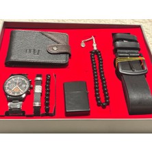 Erkek Sevgililer Günü Hediye Seti | Saat, Cüzdan, Kemer, Tesbih ve Bileklik | 14 Şubat Özel