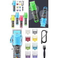 Munico Şeffaf Kaliteli Şarj Edilebilir Saç Kesme Makineleri Şarj Standı Yedek Taban Berber Araçları Depola