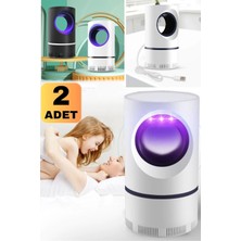 Munico 2 Adet Kara Delik Şık Görünüm Haşere Sinek Sivrisinek Kovucu Gece Lambası Içerde Toplayıcı Özellikli