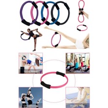 Munico Yoga Akıllı Egzersiz Magic Zayıflama Fit Fitness Vücut Masajı Direnç Çemberi Ev Egzersiz Pilates