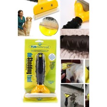 Munico Büyük Irklar 10 cm Ideal Kedi & Köpek Ölü Dolanmış Tüyleri Toplayan Paslanmaz Çelik Pet Bakım Fırça