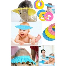 Munico Ayarlanabilir Şapkası Hijyenik Mavi Pembe Koruyucu Silikon Banyo Kulak Geçirmez Ko  Için Ideal Seçim