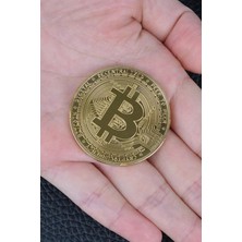 Munico Düğünde Takı Şakası Için Sanal Paranın Madeni Hali Anı Hediyelik Metal Bitcoin Bozuk Para