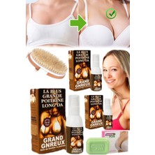 Munico At Kılı Doğal Fırça + 3 Adet Kadınlar Için Esnetik 100ML Sprey + Sabun