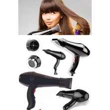 Munico Saç Şekillendirici Fön Makinesi Siyah Kablolu LED Kuaförlerin Vazgeçilmezi Kaliteli Saç Kurutma Fön