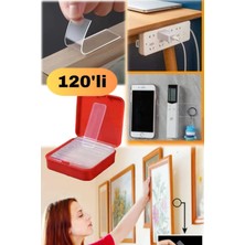 Munico Nano Bant Su Adet Taraflı Çok Kullanılabilir Yapışkan 120 Işlevli Çift Çıkarılabil  Için Ideal Seçim