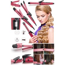 Munico Saç Bigudisi Saç Düzleştirici Iyon Özellikli Sıcaklık Derecesi Ayarlanabilir Seramik Saç Bakım Maşa