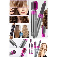 Munico Pro 5 In 1 Saç Düzleştirici Bugle Fön Maşa 5 Fonksiyonlu Akıllı Saç Tarağı Akıllı Evde Kuaför Etkili