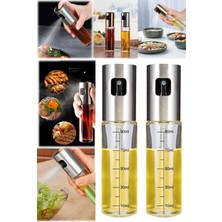 Munico 2 Adet 100ML Yemek Pişirme Barbekü Salata Dağıtıcı Sprey Şişe Yağ Püskürtücü Mutfak Yağı Püskürtücü