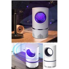 Munico Kara Delik Şık Görünüm Içerde Toplayıcı Özellikli Sessiz Haşere Sinek Sivrisinek Kovucu Gece Lambası