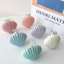 Craftto Deniz Kabuğu Akrilik Plastik Mum Kalıbı