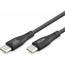 Trendpix Type-C 60W Pd Hızlı Şarj Kablosu | Usb-C To Usb-C Örgülü Şarj ve Veri Kablosu
