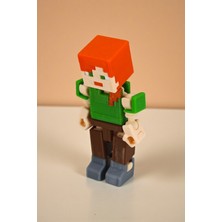 Hunga Minecraft Alex - Oynar Eklemli Oyuncak Figür