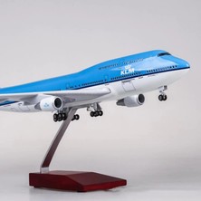 Veronese Klm Royal Dutch Boeing 747 Yolcu Uçağı Koleksiyon Uçak 47CM