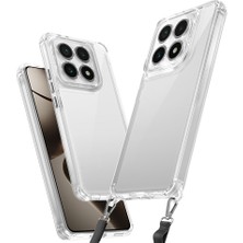 Ceponya Xiaomi 14T Kılıf Airbagli Takılabilir Askı Aparatlı Snap Silikon Kapak