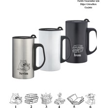 Gizmo Vibe Kişiye Özel Isimli Paslanmaz Çelik Bardak Baskılı