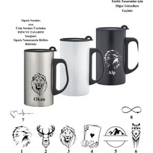 Gizmo Vibe Kişiye Özel Isimli Paslanmaz Çelik Bardak Baskılı