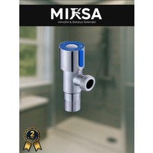 Mixsa Inox Mavi Taharat Musluğu, Ara Musluk, Aç Kapa