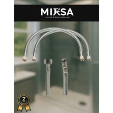 Mixsa Flexi, Klozet Taharet Musluk Batarya Flexi Hortumu Çelik Örme