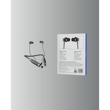 120 Saat Pil Ömrüyle Boyun Askılı Bluetooth Kulaklık - Spor ve Günlük Kullanım Için - Lisinya