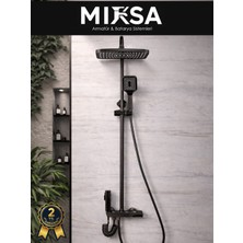 Mixsa Lüx Seri Piyano Robot Çok Fonksiyonlu Tepe Duş Seti