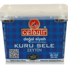 Celayir 400GR Doğal Gemlik Kuru Sele Zeytin (351-410 Ad/kg) Özel