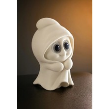 Mynivora Şirin Hayalet Figür – Ev Dekorasyonu 3D Masa Üstü Süs Eşyası( 8 )Cm