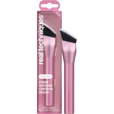 Real Techniques Yanak Şekillendirici Kontür Fırçası, Krem Kontür, Likit Bronzlaştırıcı ve Yüz Şekillendirme Için Açılı Makyaj Fırçası, Hassas Yüz Şekillendirme, Ultra Yumuşak Kıllar