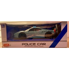 Ctoy Işıklı ve Sesli Uzaktan Kumandalı Polis Arabası 1:16