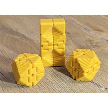 TriVox3D Hareketli Stres Küpü El Oyuncağı Fidget Cube