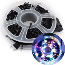 Ieg™ Renkli Vip Profesyonel 25 Metre Renkli LED Işık 220V Fişli Renkli ()