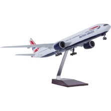 Veronese British Airways Boeing 777 Yolcu Uçağı Koleksiyon Uçak 47CM