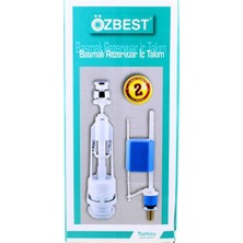 Ieg™ Özbest Su Tasarruflu Basmalı Klozet Rezervuar Iç Takımı - Uyumlu ve Dayanıklı
