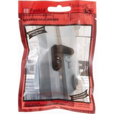 Hepta Collection Agubugu Baby AGU-017 Pimapen Kapı ve Pencere Çocuk Kilidi (Beyaz, 72G)