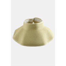 Ieg™ Cırtcırtlı Hasır Plaj Şapkası