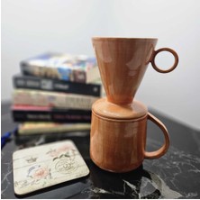 UltraMint El Yapımı Kahve Dripper Seti, 20 Cm, Kaliteli ve Şık Tasarım