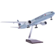 Veronese American Airlines Boeing 777 Yolcu Uçağı Koleksiyon Uçak 47CM