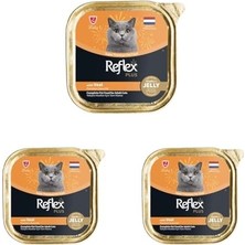 Hepta Collection Chunks In Jelly With Veal Yetişkin Kedi Maması 85 gr 3lü Paket
