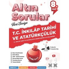 Nartest Yayınevi 8. Sınıf T.c. Inkılap Tarihi ve Atatürkçülük Altın Sorular