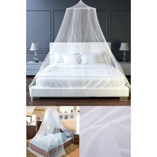 Munico Dekoratif Çift Kişilik Yatak Cibinliği Böcek ve Sivrisinek Engelleyici Tül Model