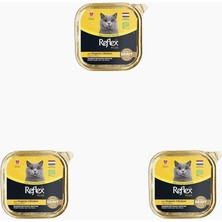 Hepta Collection Organik Tavuklu Soslu Parçalar Yetişkin Kedi Maması 85 gr 3lü Paket