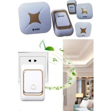 Munico Su Geçirmez Akıllı Müzik Kapı Zili Kablosuz Kapı Zili Su Geçirmez Kablosuz Kapı Zili Uzaktan Arama