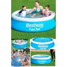 Munico Eğlenceli Şişme Havuz Serinleme Yazlık Bahçe Kurulabilir Pro Aile & Çocuklar Için Keyifli Dev Havuz