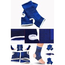 Munico Universal Ayak Bilekliği 2'li Set Sporcu Bilekliği Burkulma Önleyici Ayak Bilek Atel Ödem Önleyici