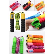 Munico Profesyonel Fitness Ip Atlama Süngerli El Kesmez Sayaçlı Ip Atlama Zıplama Spor Aleti Konforlu Rahat