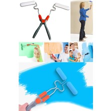 Munico Yedek Süngerli Evde Kolay Pratik Boya Yapma Fırçası Damlamayan Yıkanabilir Damlatmayan Boya Rulosu