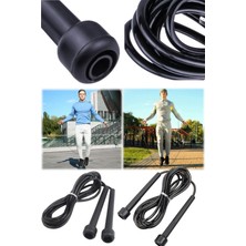 Munico Fitness ve Egzersiz Için Atlama Ipi - Plastik Saplı Ayarlanabilir Atlama Ipleri Crossfit Spor Aleti