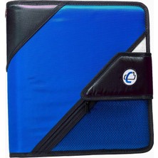 Delixa Case-It The Open Tab Velcro Açılış Bağlayıcı - 5 Inç O-Halkalar - 5 Renkli Sekme Genişleyen Dosya Kl