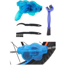 Munico 4'lü Bisiklet Dişli Bakım Seti Zincir Dişlisi Mekanizma Pas Sökücü Temizleme Fırçası Bakım Set Parça